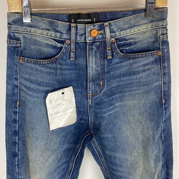 Calvin Rucker Hi Rise Selvedge Denim Jeans Guesstimate Size 26 - Picture 11 of 12